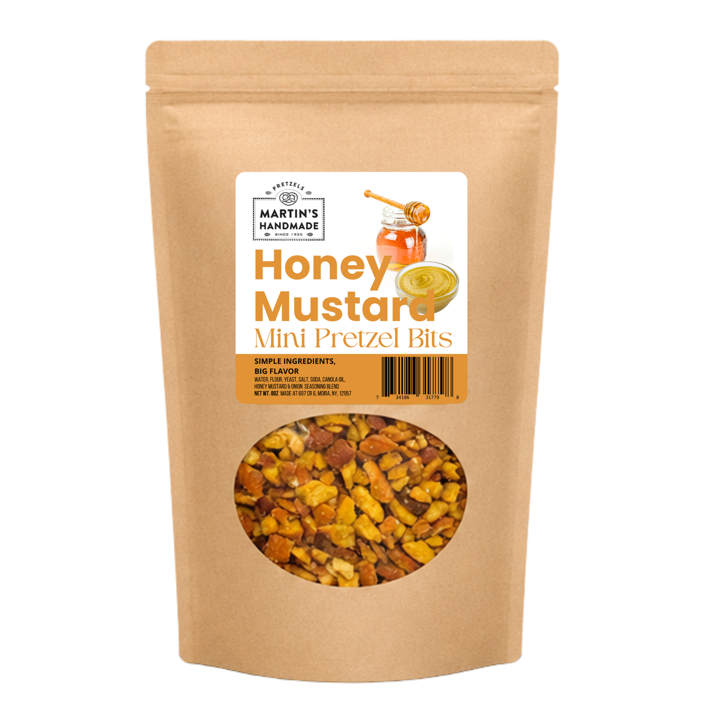 Honey Mustard Mini Pretzel Bits 8oz.