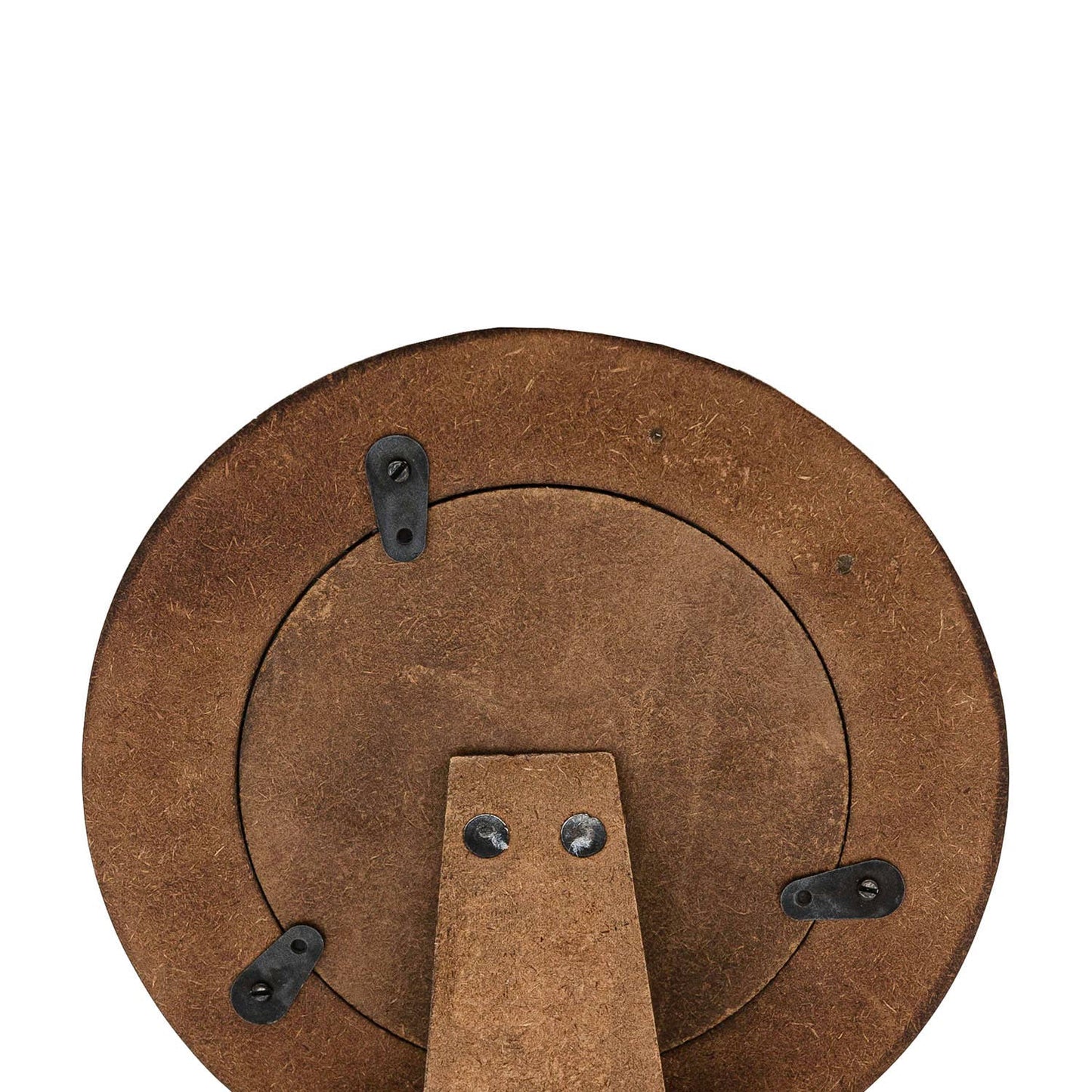 Ansel Round Picture Frame Brass Inlay Resin 4 x 4