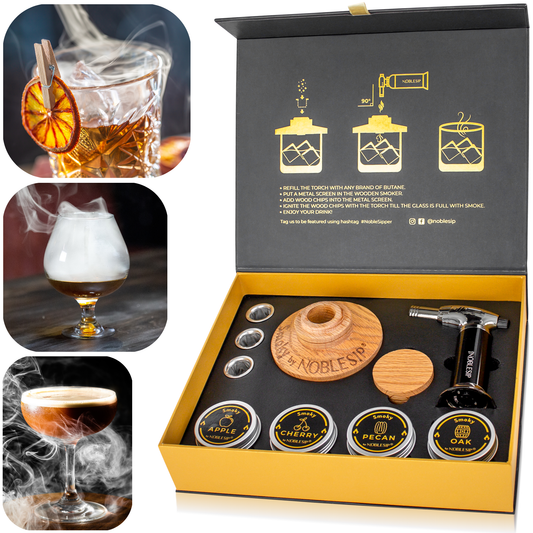 Cocktail Smoker Kit - Premium Home Bar Gift Set
