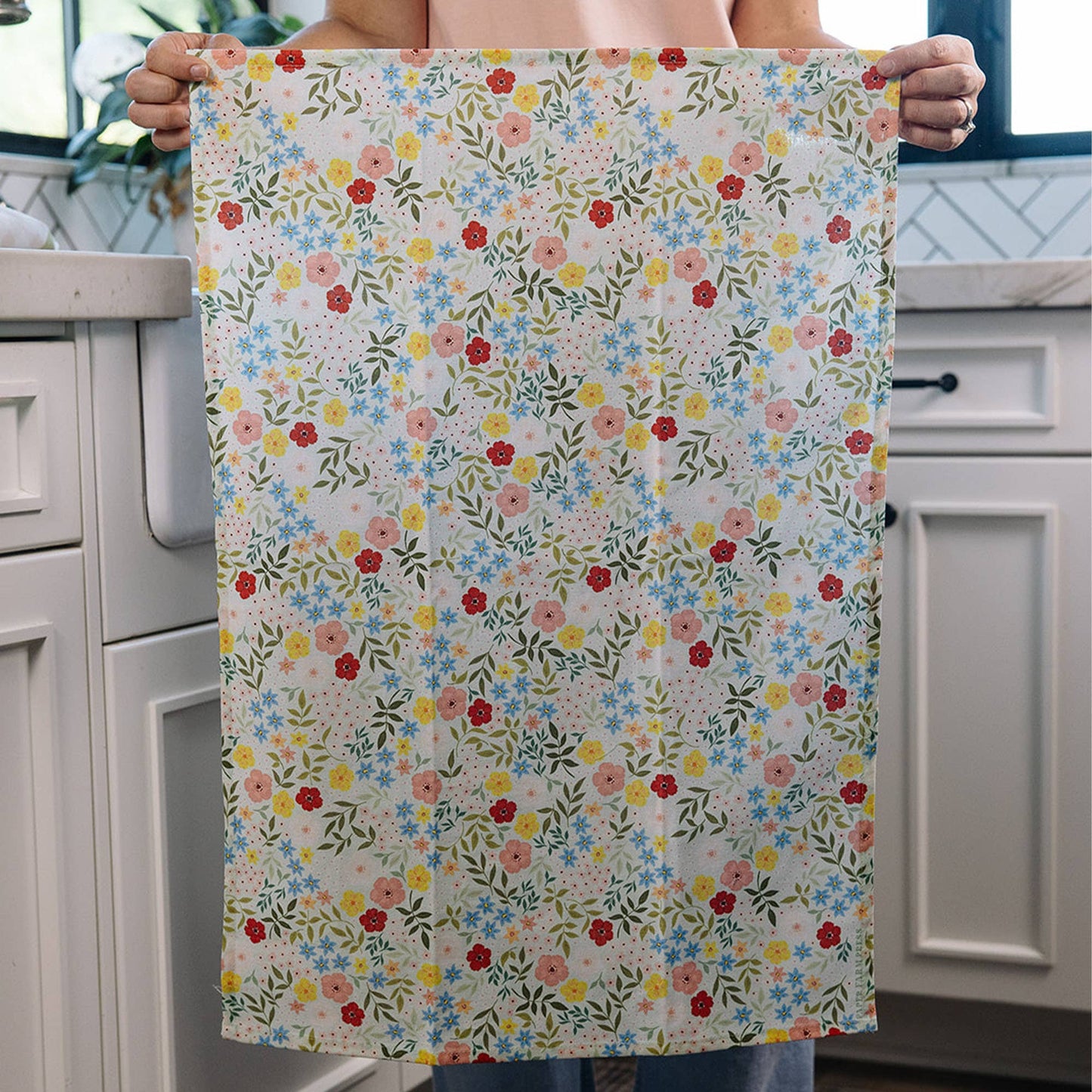 Wildflower Fields Tea Towel