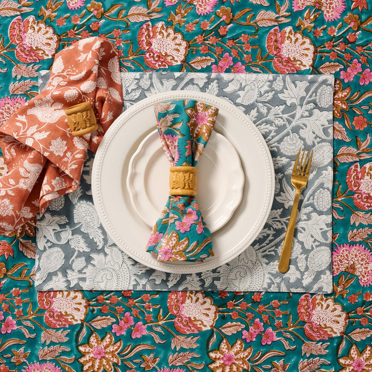 Stabaka Block Print Napkin