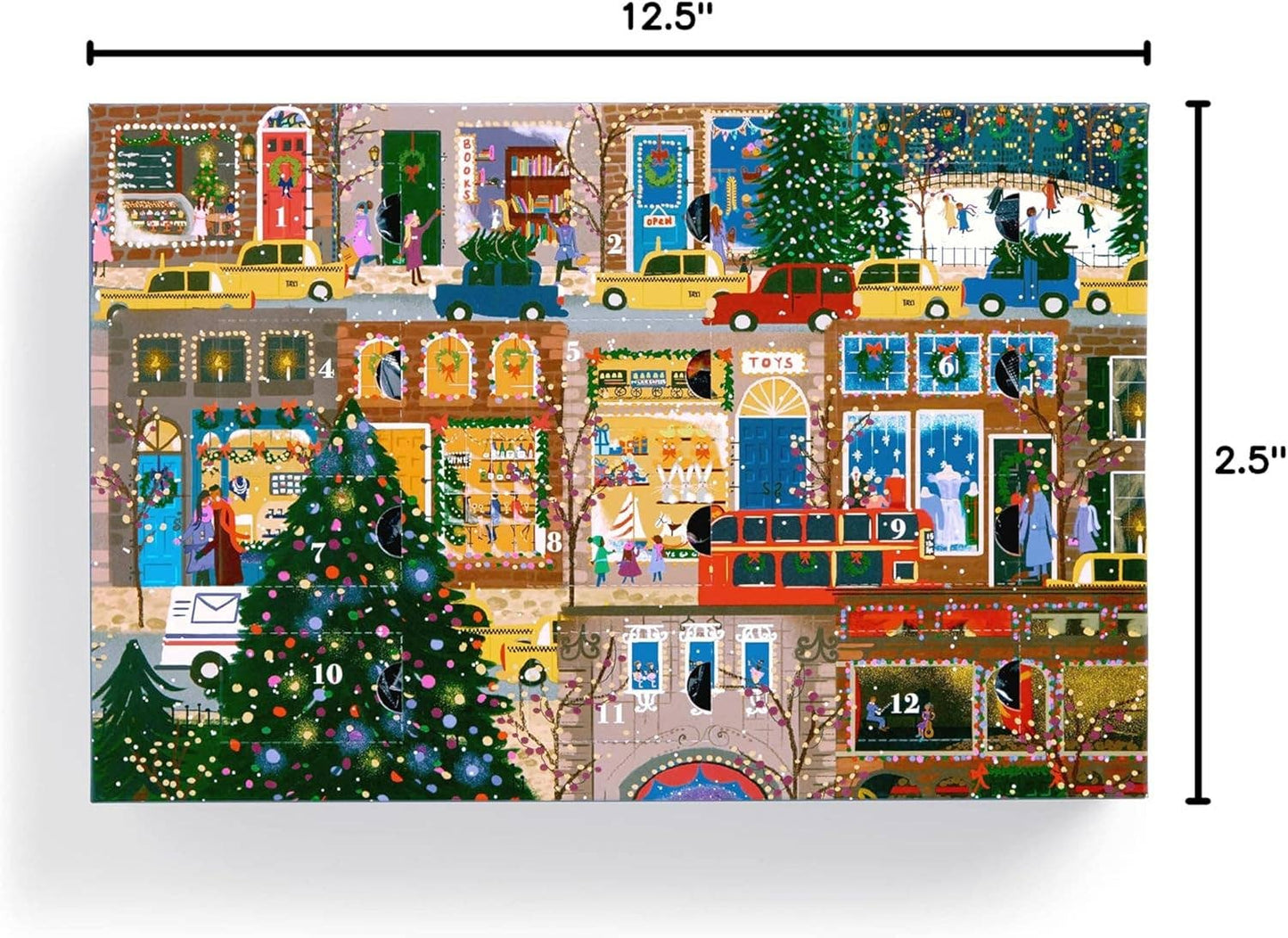 Joy Laforme Winter Lights 12 Days of Puzzles Holiday Countdown