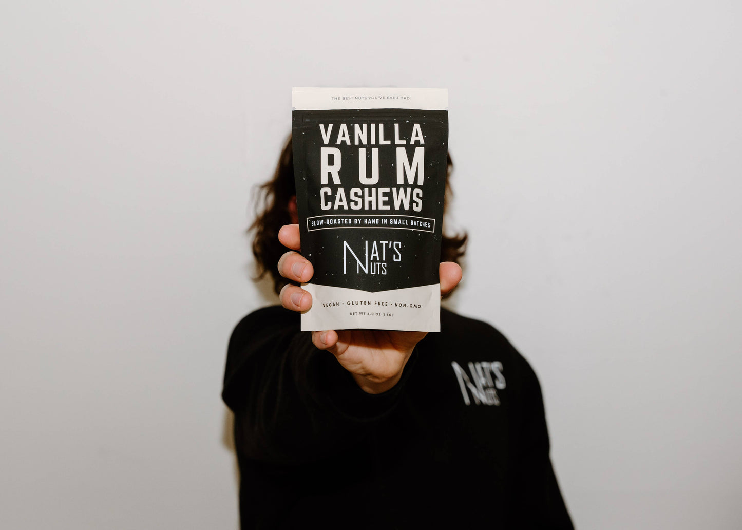 Vanilla Rum Cashews | 12-Count Gourmet Roasted Nuts