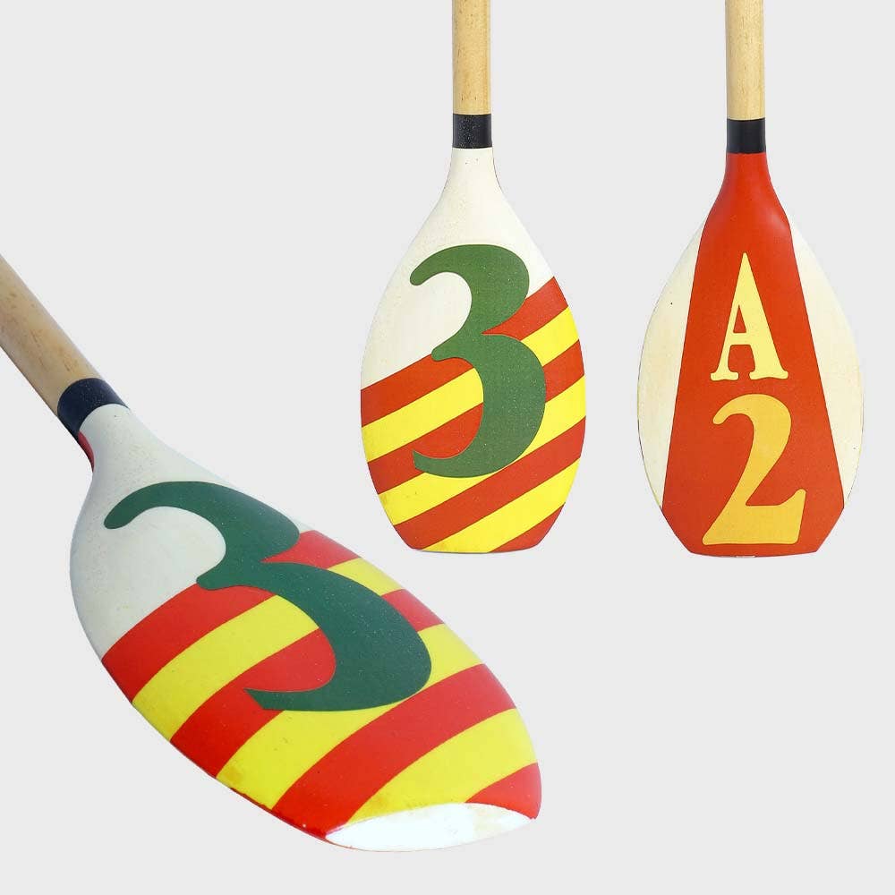 SIGNAL FLAG PADDLES SET/3