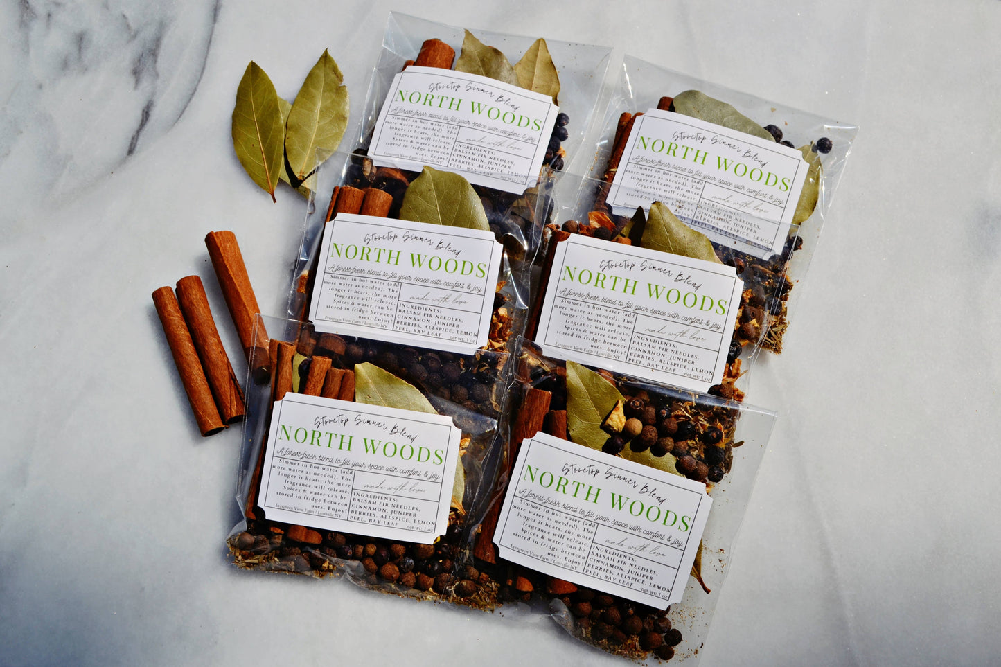 Simmer Pot Stovetop Spice Christmas Holiday "North Woods"