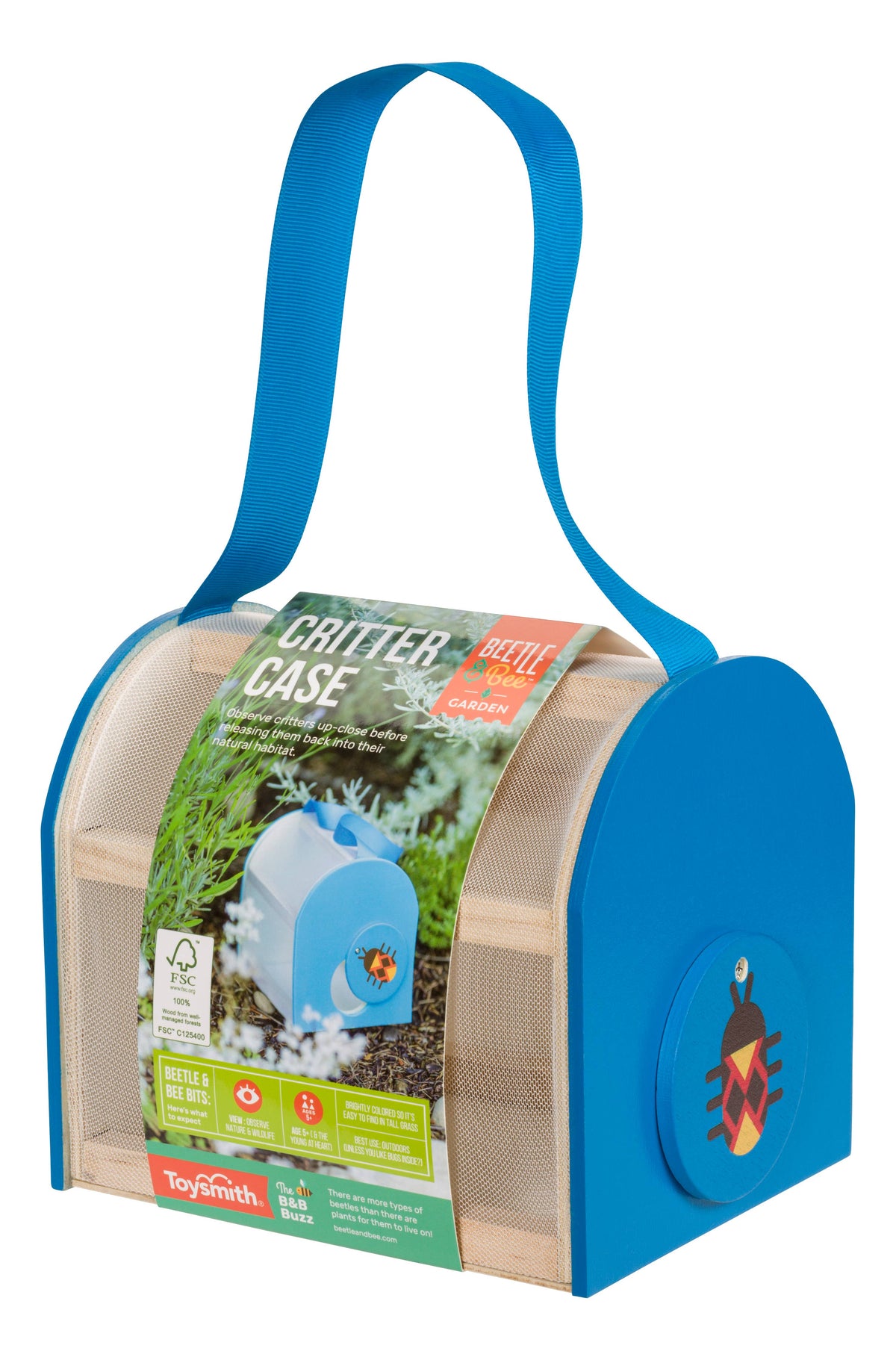 Beetle & Bee Critter Case  Certified Wood-Outdoor Play