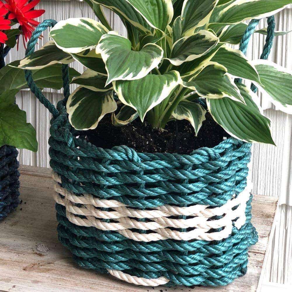 Wicked Good Lobster Rope Baskets, 12" x 8"