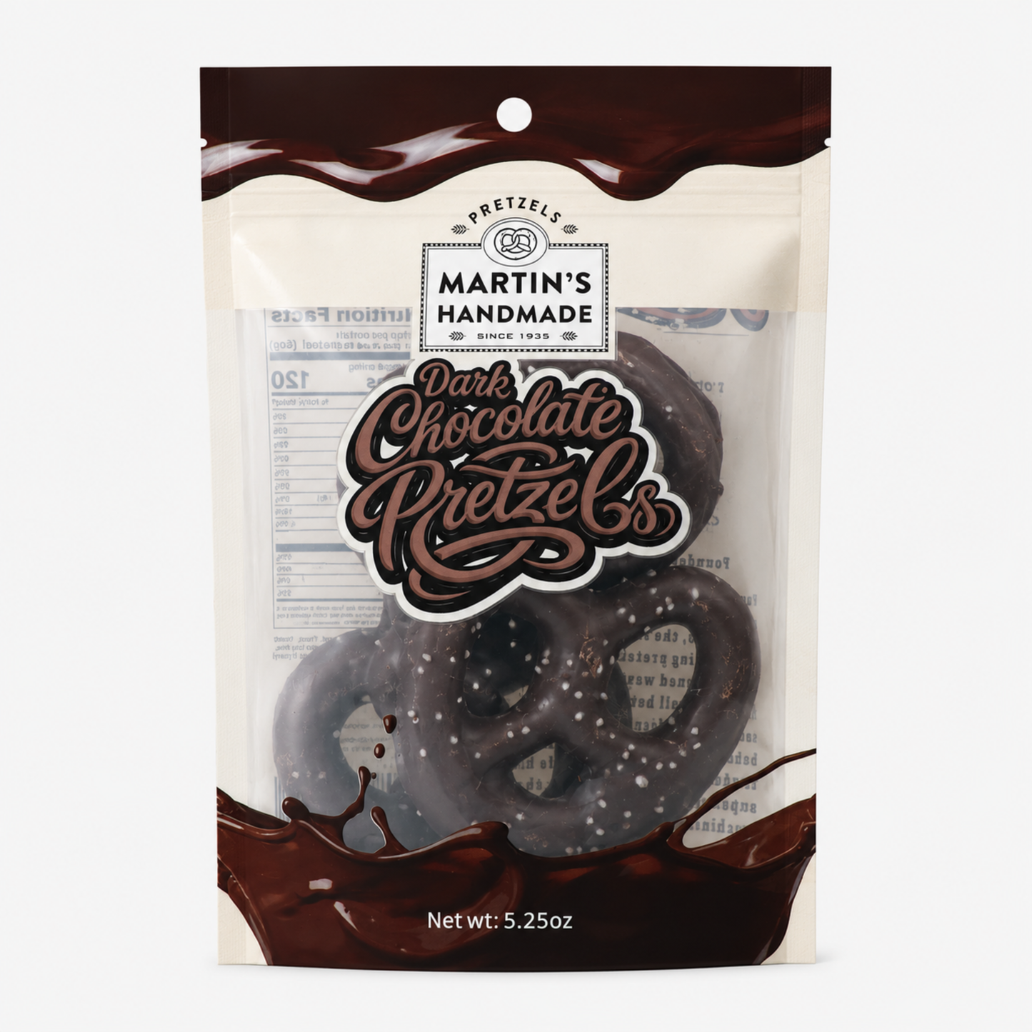 Dark Chocolate Pretzels 6, 3pk bags