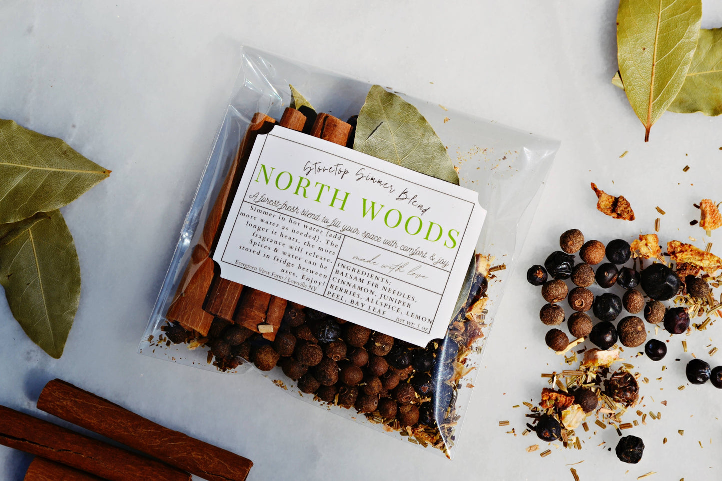 Simmer Pot Stovetop Spice Christmas Holiday "North Woods"