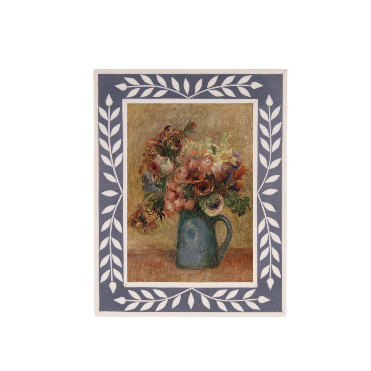 Madigan Vine Photo Frame Blue 5 x 7