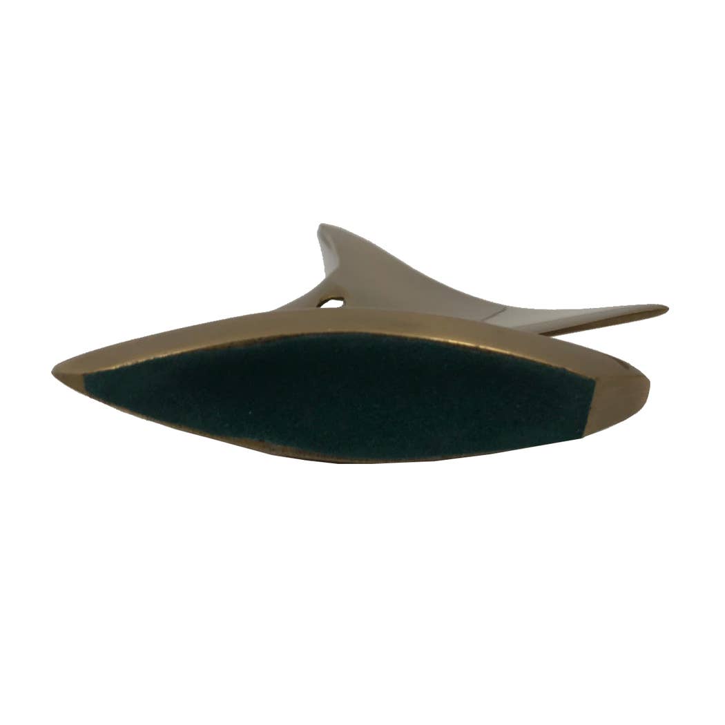 Antiqued Brass Sailboat Paperweight | Home Accents