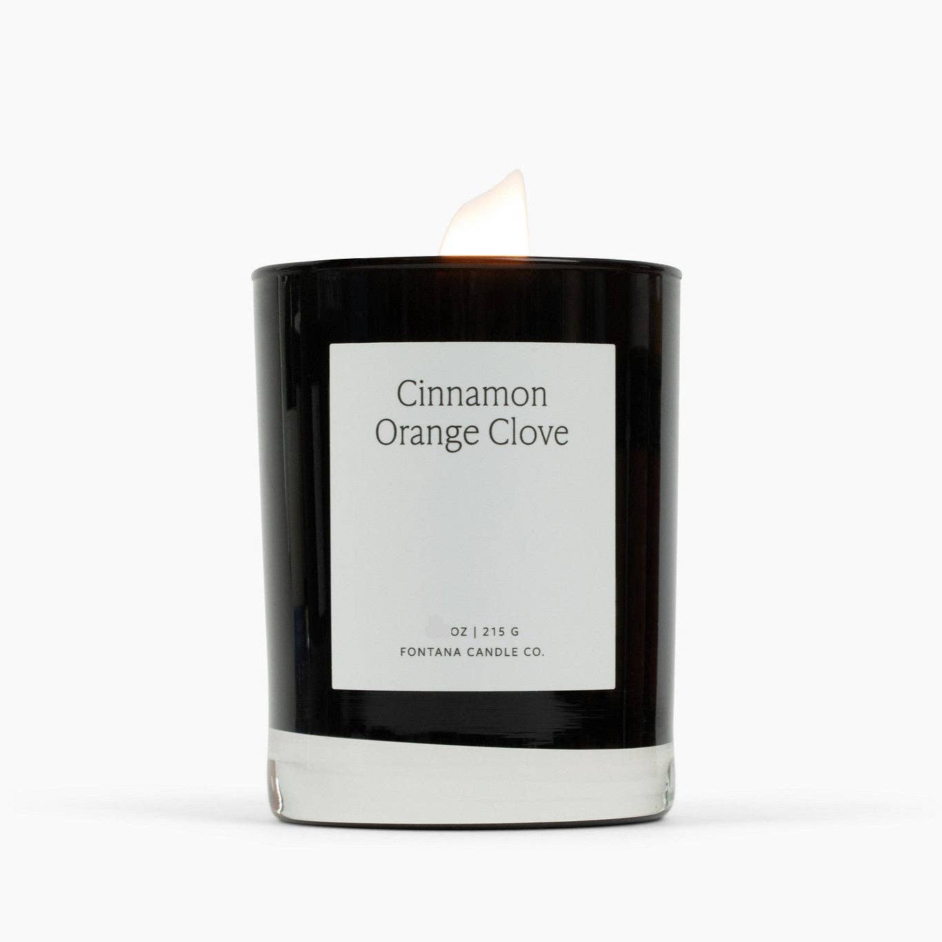 Cinnamon Orange Clove Beeswax Essential Oil Noir Candle