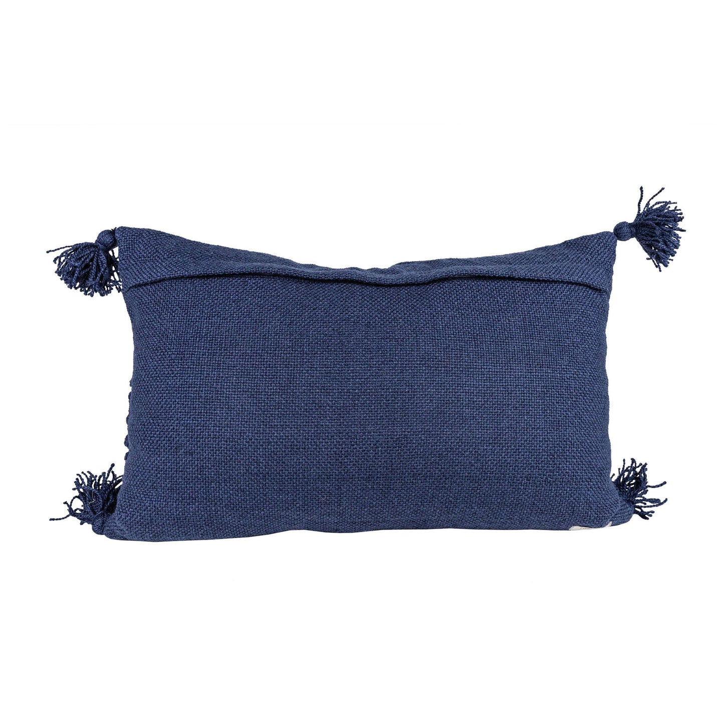 Kelly Navy Braided Stripe 14x22 Outdoor Indoor Pillow