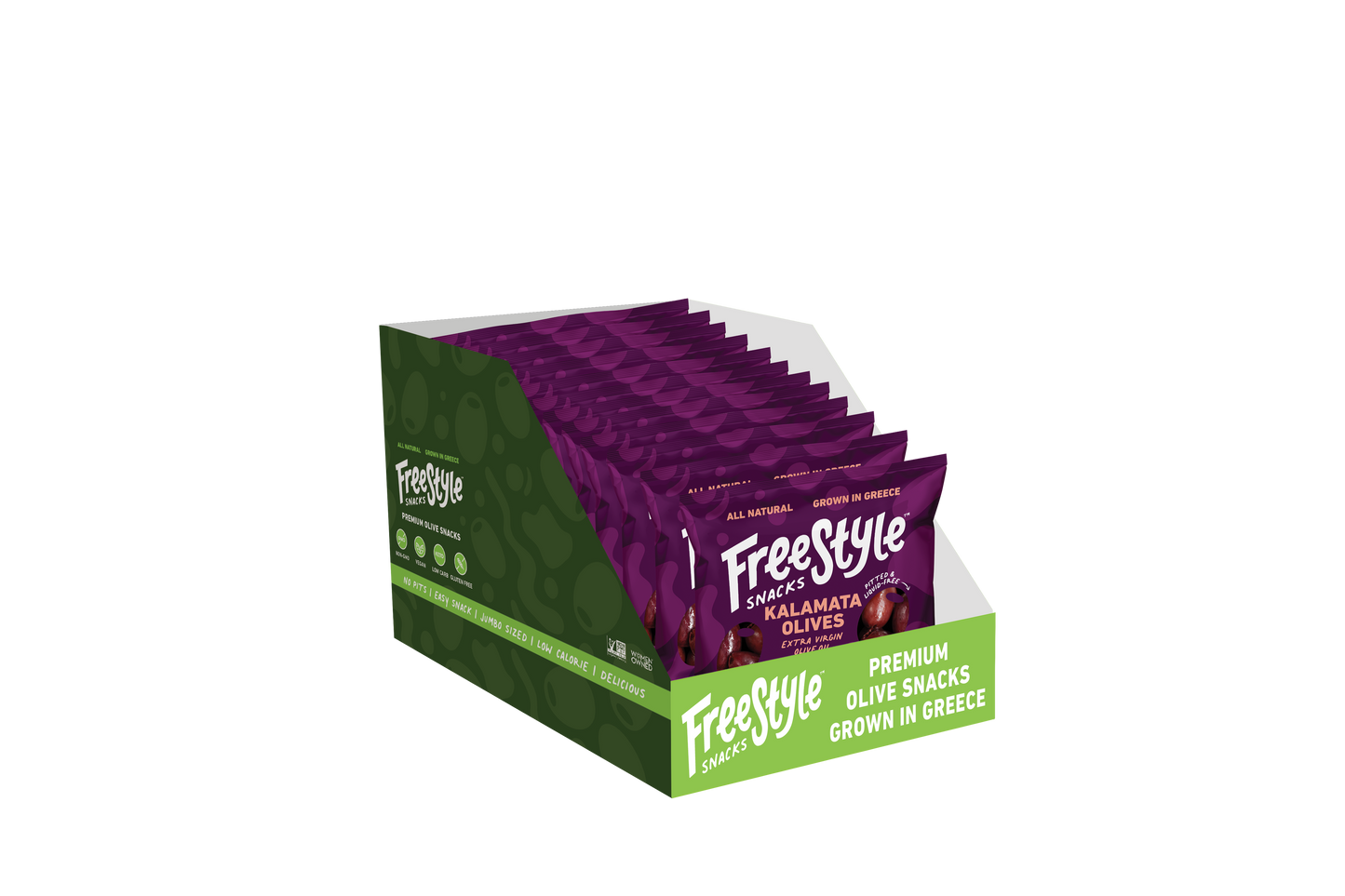 Kalamata Olives 1.1oz - Freestyle Snacks