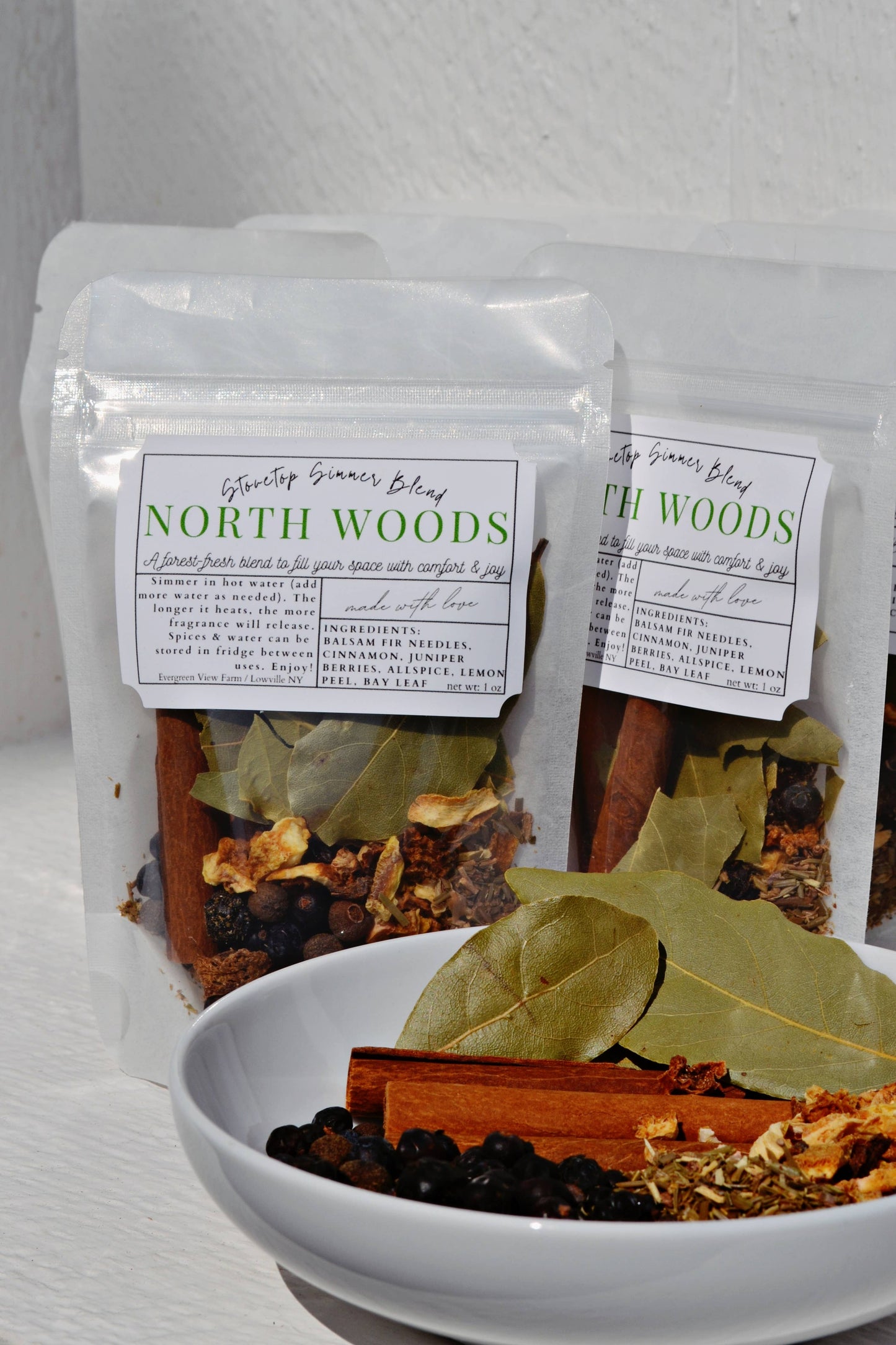 Simmer Pot Stovetop Spice Christmas Holiday "North Woods"