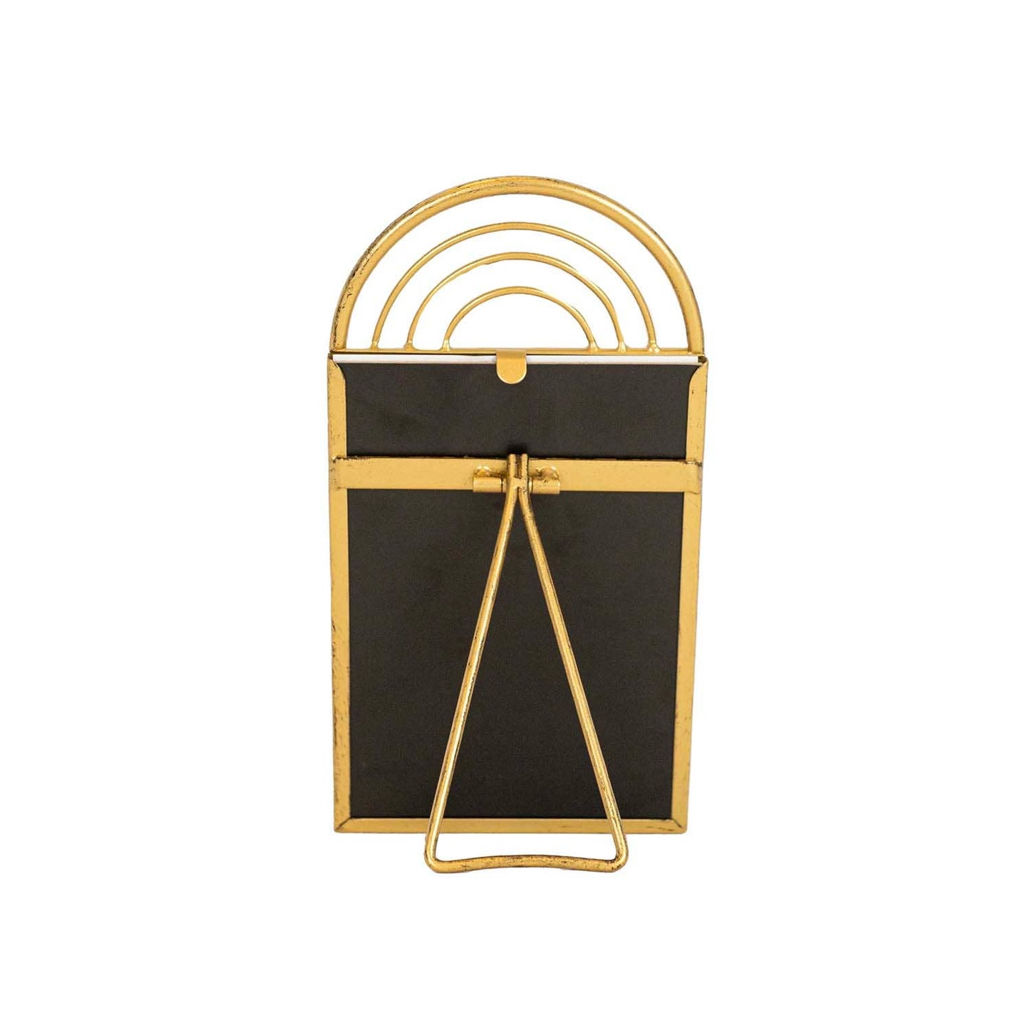Faye 5x7 Photo Brass Arched Picture Frame Metal