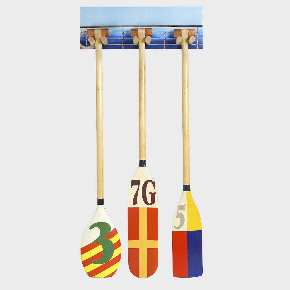 SIGNAL FLAG PADDLES SET/3