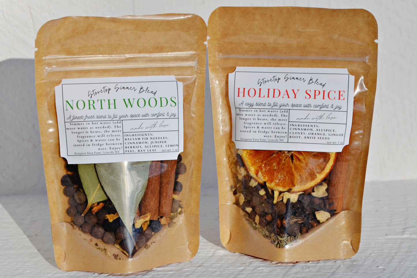 Simmer Pot Stovetop Spice Christmas Holiday "North Woods"
