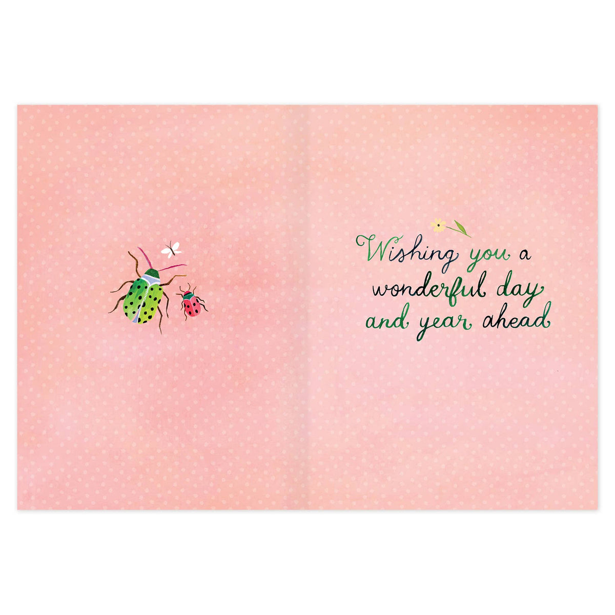 Love Bug Birthday Card